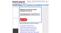 Desktop Screenshot of event.org.uk